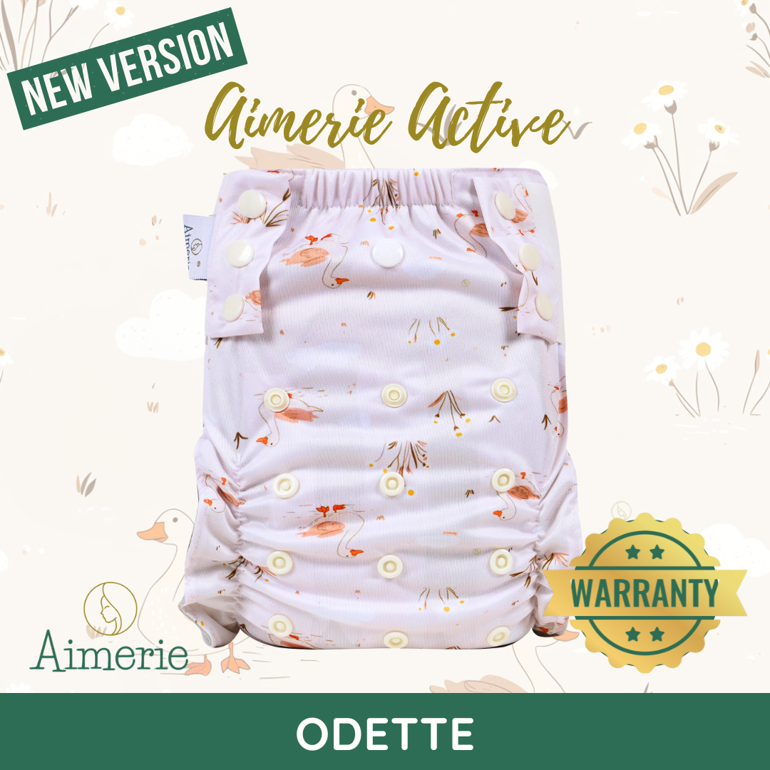 Big Aimerie Active Pocket Pull-Up Diapers Pants AWJ Inner Cloth
