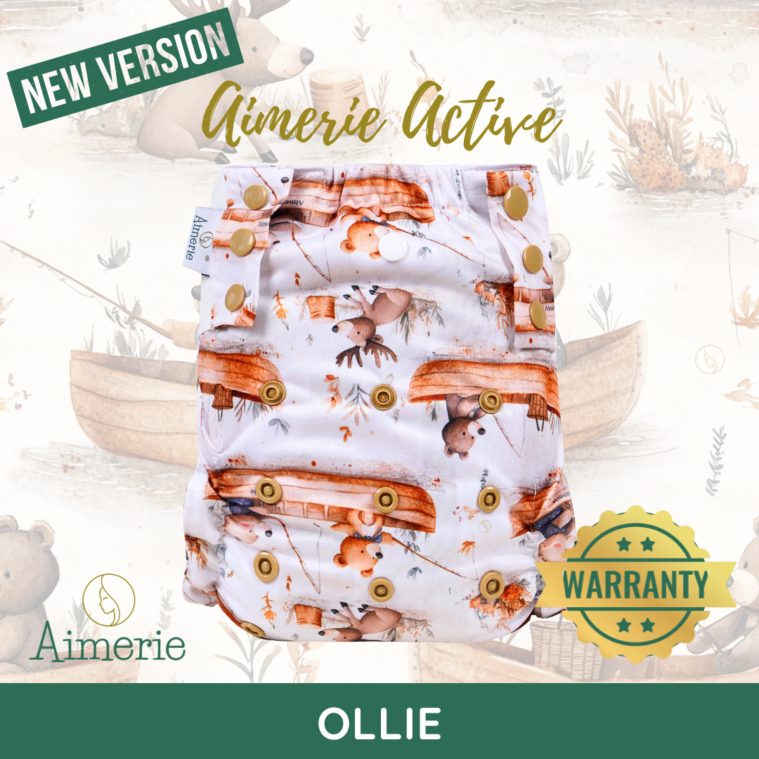 Big Aimerie Active Pocket Pull-Up Diapers Pants AWJ Inner Cloth