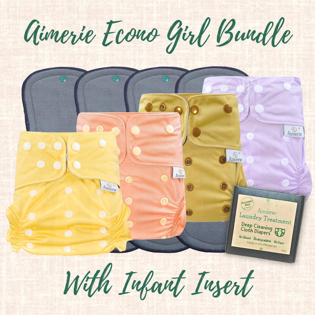 Infant Bundle Aimerie Econo Cloth Diapers With Inserts