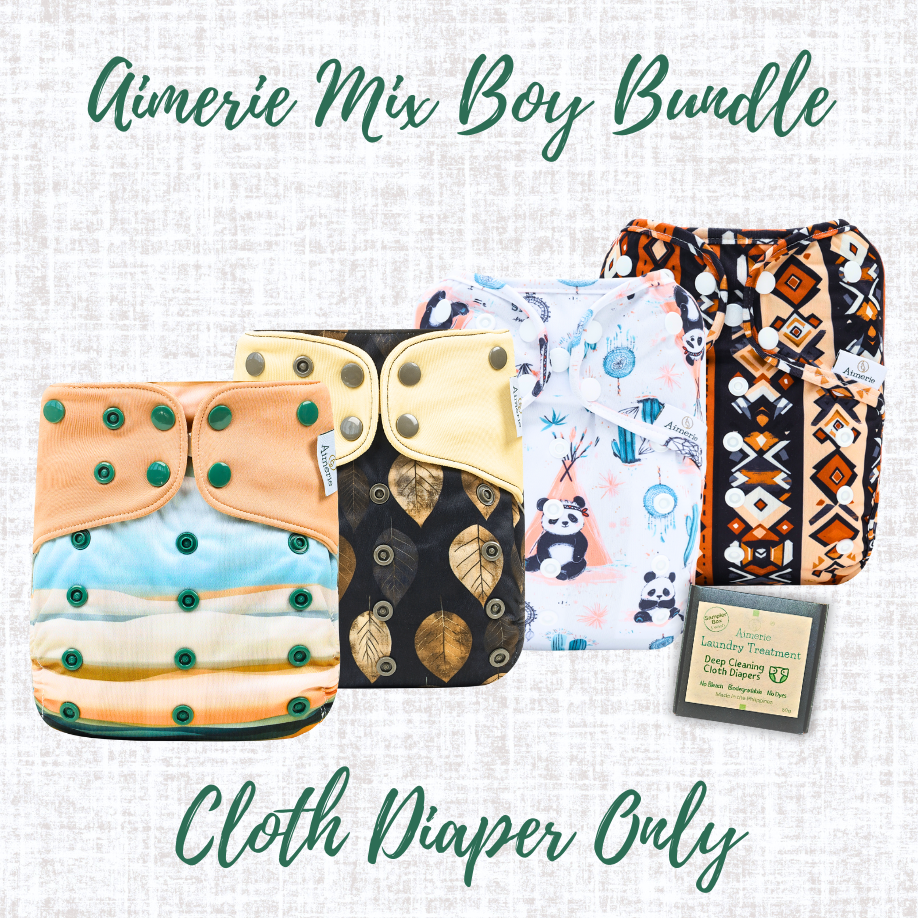 Newborn Mixed Bundle Aimerie Cloth Diapers Classic and Special