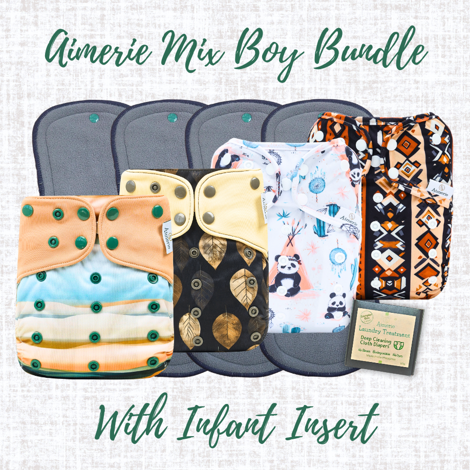 Infant Mixed Bundle Aimerie Cloth Diapers Classic and Special
