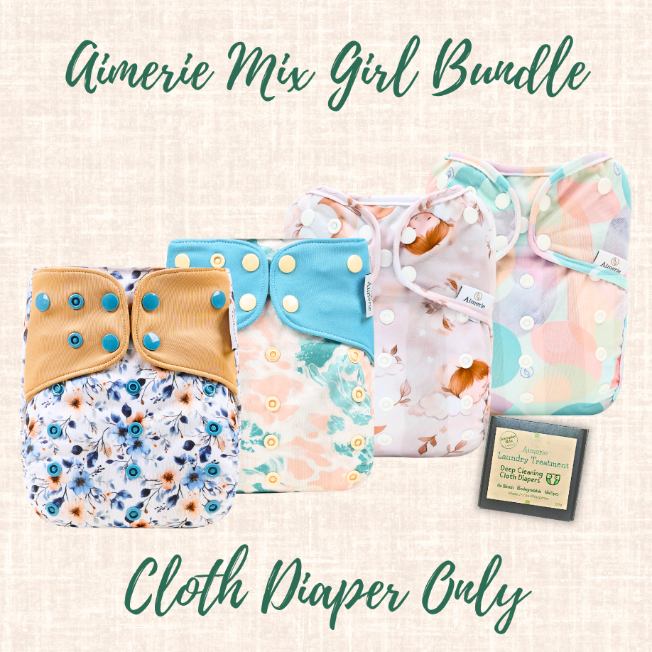 Newborn Mixed Bundle Aimerie Cloth Diapers Classic and Special