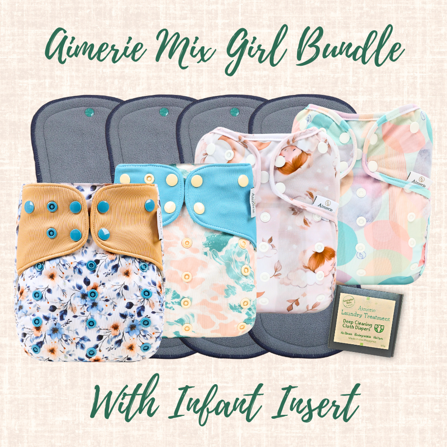 Infant Mixed Bundle Aimerie Cloth Diapers Classic and Special