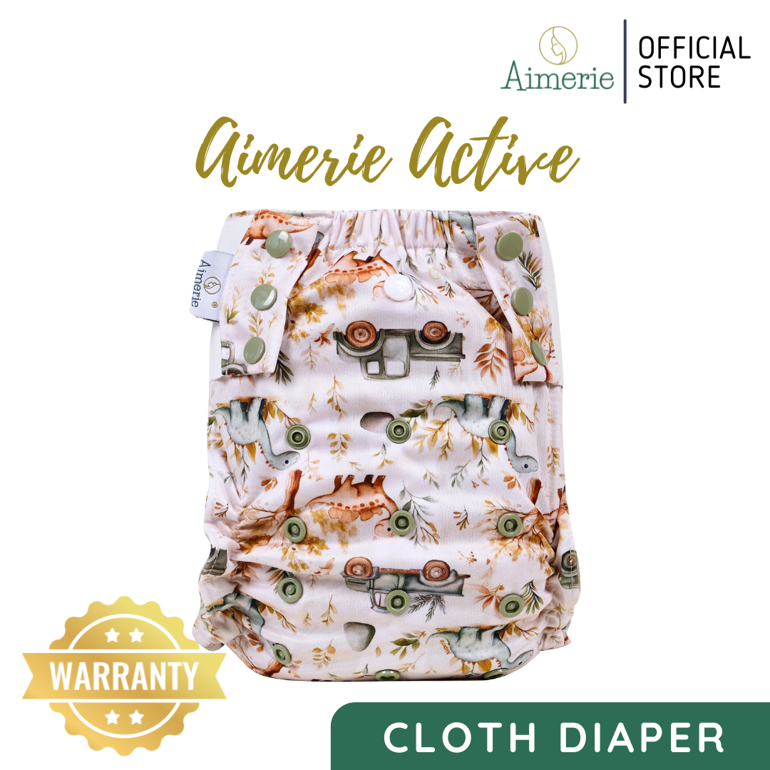 Big Aimerie Active Pocket Pull-Up Diapers Pants AWJ Inner Cloth
