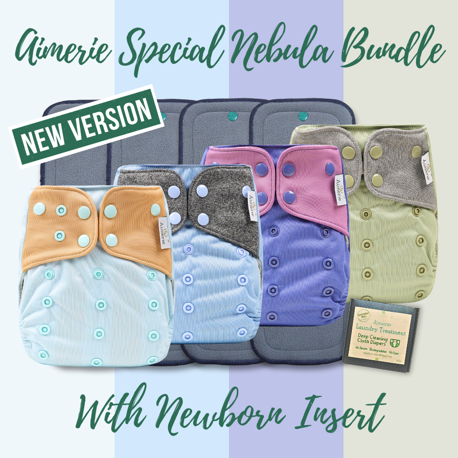 Newborn Bundle Aimerie Special Cloth Diapers With Inserts