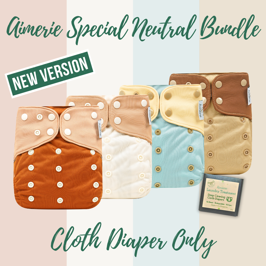 Newborn Bundle Aimerie Special Cloth Diapers With Inserts