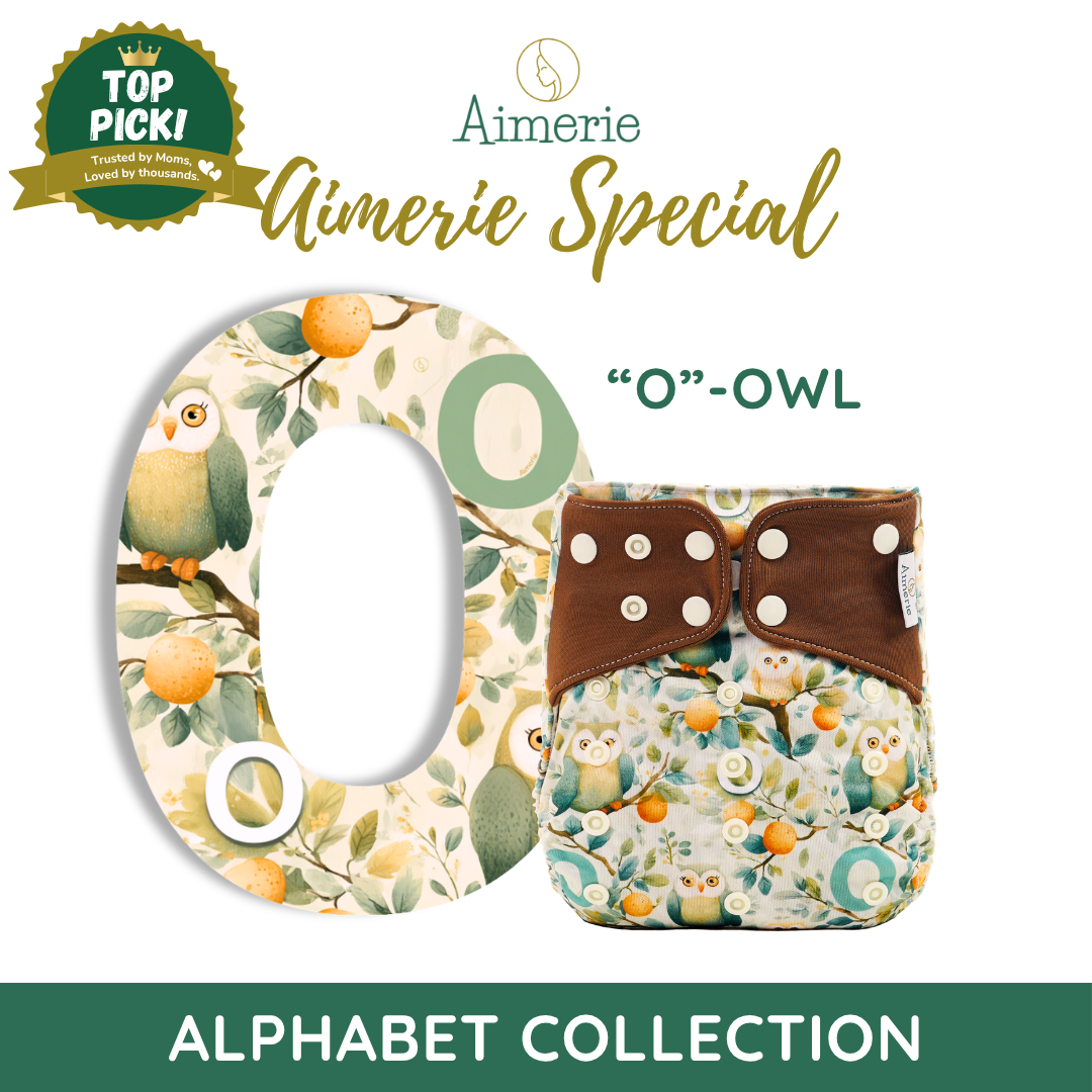 Aimerie Presko Time Cloth Diaper Special Modern Lampin 3D Gussets