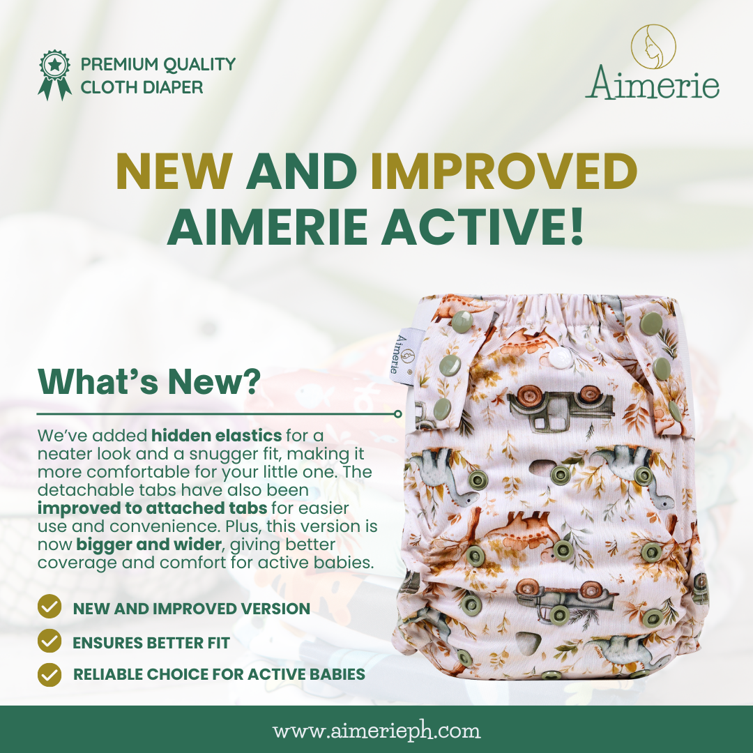 Big Aimerie Active Pocket Pull-Up Diapers Pants AWJ Inner Cloth