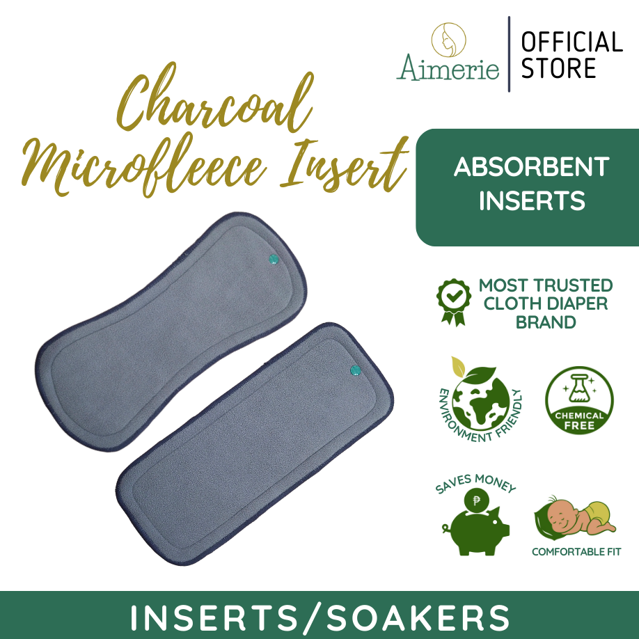 Newborn (4-Layer) Bamboo Charcoal Inserts