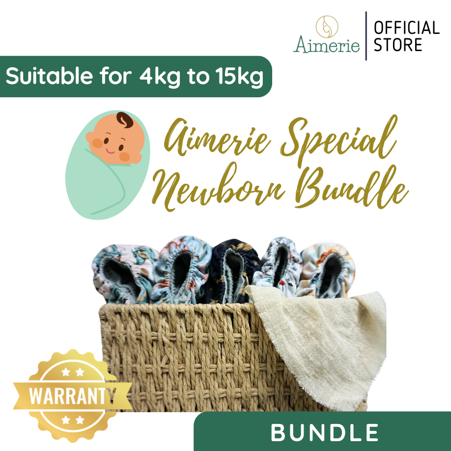 Newborn Bundle Aimerie Special Cloth Diapers With Inserts