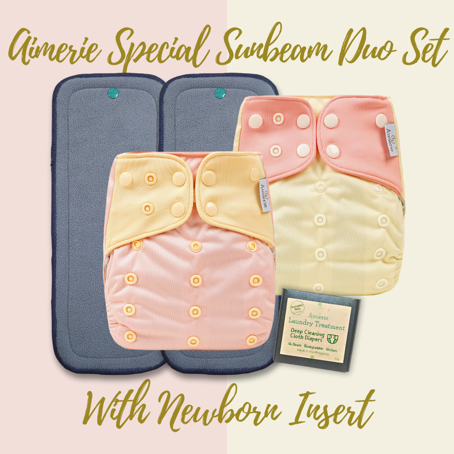 Newborn Bundle Aimerie Special Cloth Diapers With Inserts