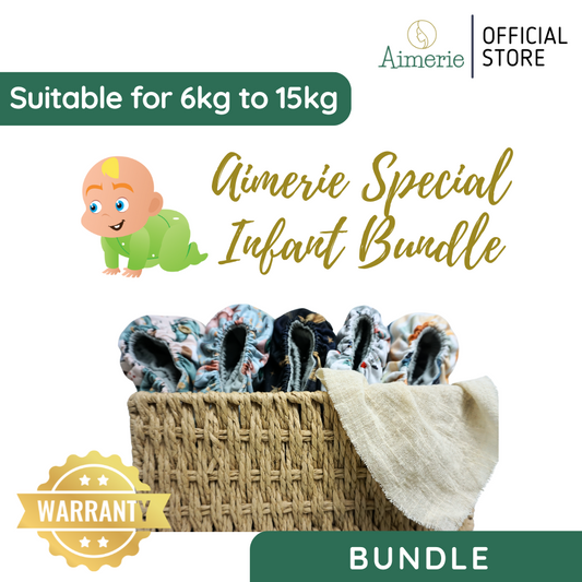 Infant Bundle Aimerie Special Cloth Diapers With Inserts
