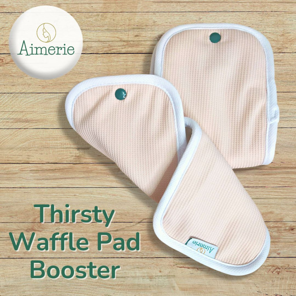 Aimerie Thirsty Waffle Booster Pad Absorbent Standalone Insert