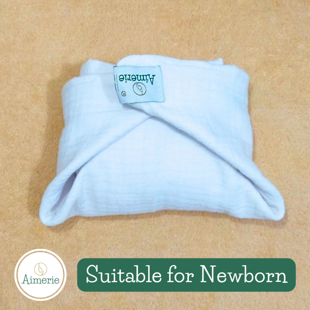 Large Double Layer Flat Cloth Diapers (Lampin) Muslin