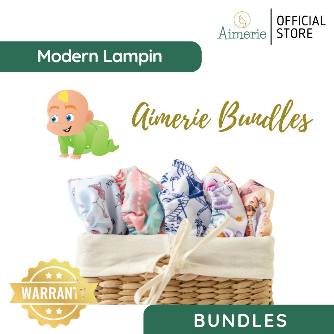 Aimerie Modern Lampin Cloth Diaper Ultimate Bundle
