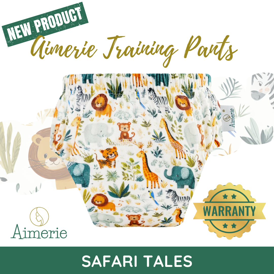 Aimerie Gentle Cotton Training Pants Pull Up Pants