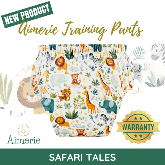 Aimerie Gentle Cotton Training Pants Pull Up Pants
