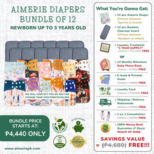 Load image into Gallery viewer, Aimerie Diaper Bundle of 12
