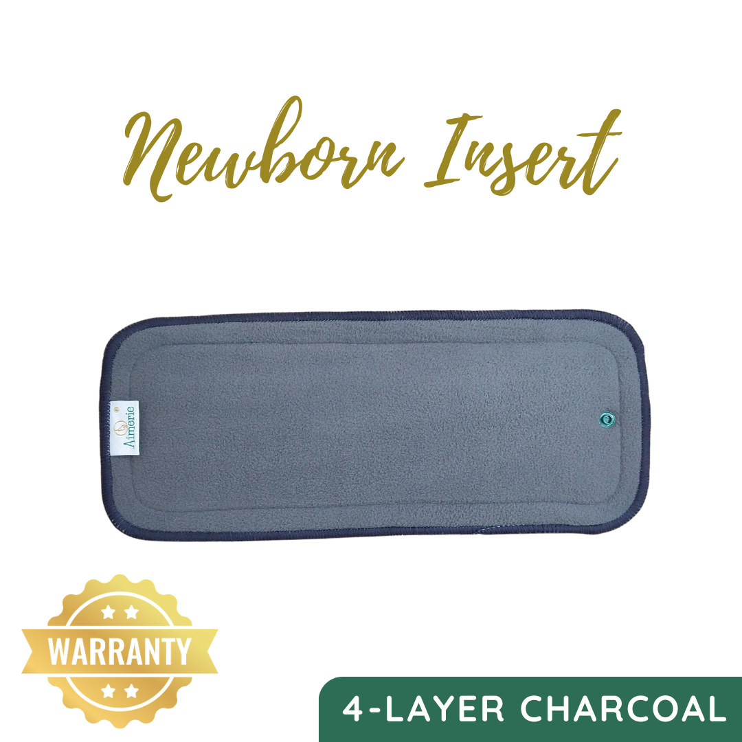 Newborn (4-Layer) Bamboo Charcoal Inserts