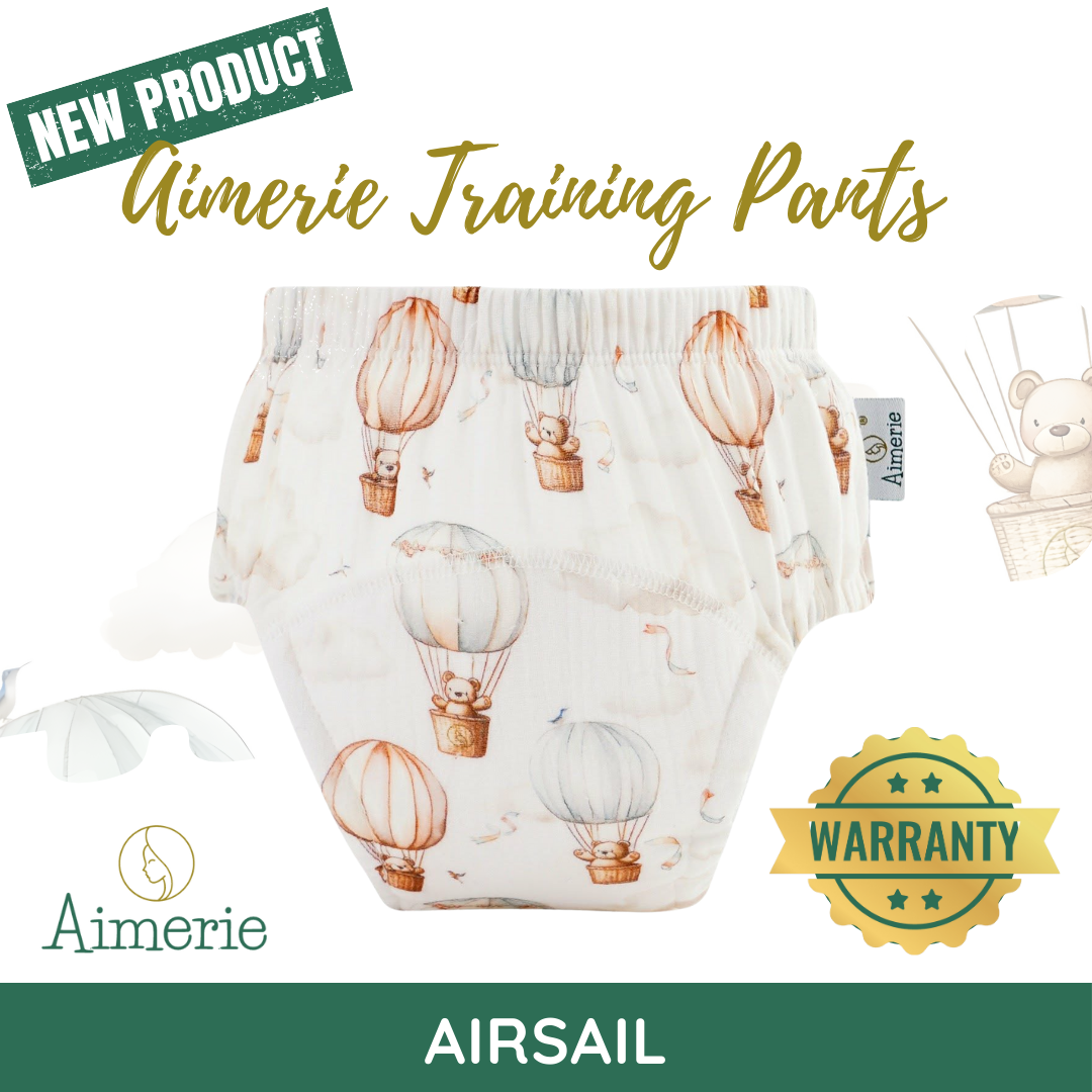 Aimerie Gentle Cotton Training Pants Pull Up Pants