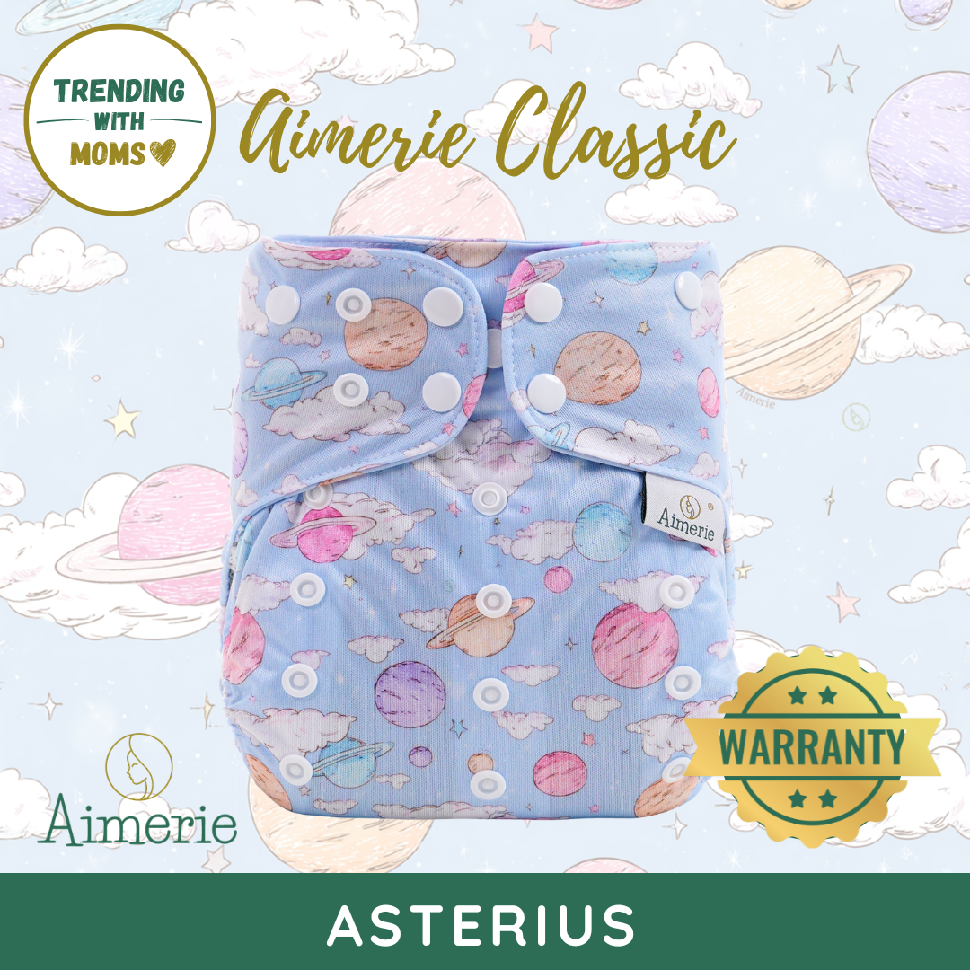Aimerie Classic Diaper Covers Wipeable and Reusable