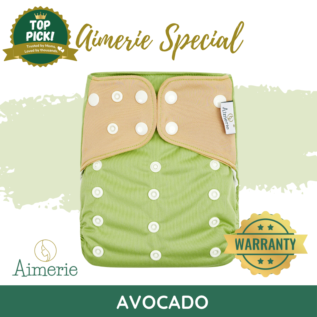 Aimerie Presko Time Cloth Diaper Special Modern Lampin 3D Gussets
