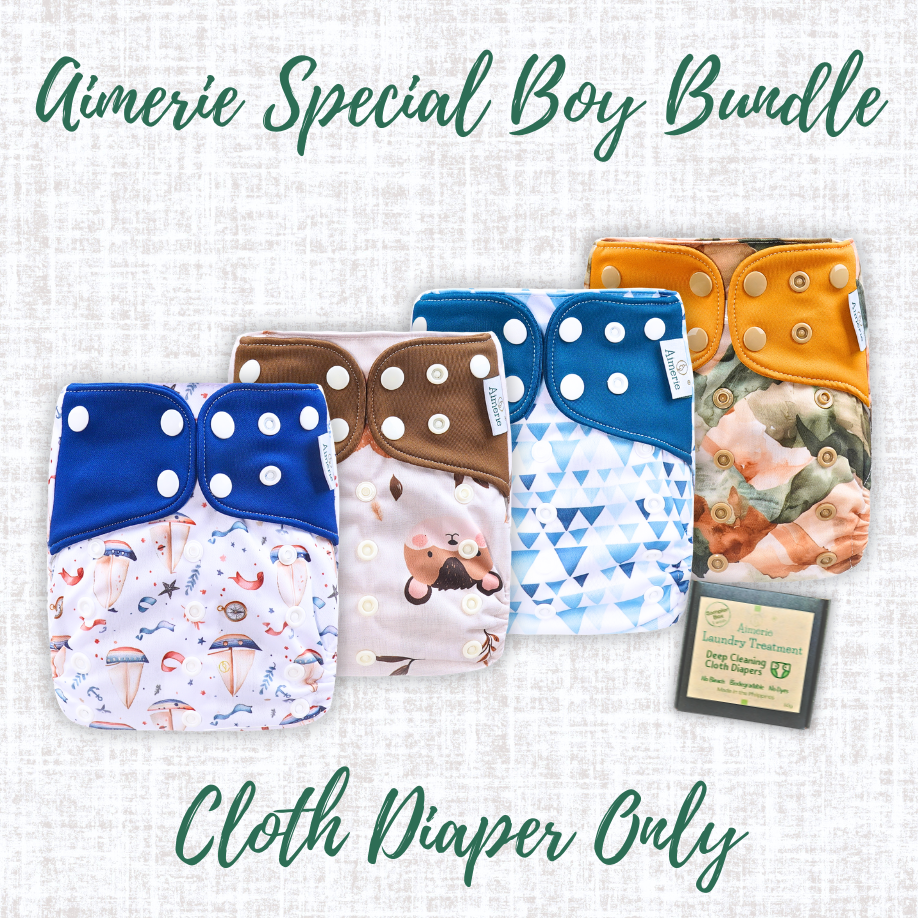 Newborn Bundle Aimerie Special Cloth Diapers With Inserts