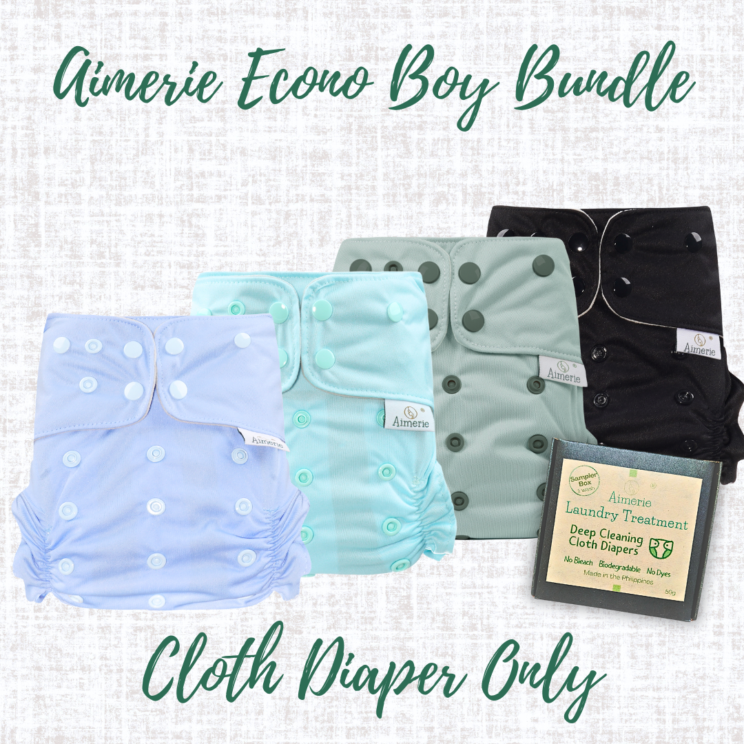 Newborn Bundle Aimerie Econo Cloth Diapers With Inserts