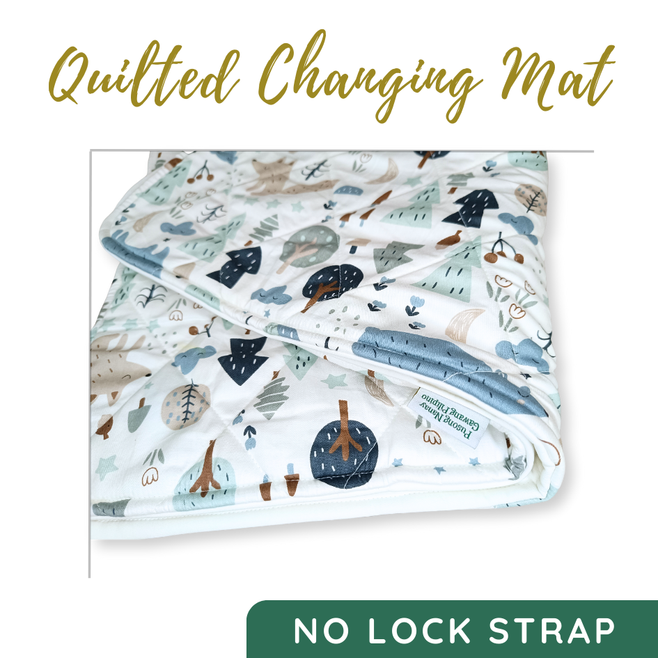 Aimerie Portable Changing Mat Quilted Designs