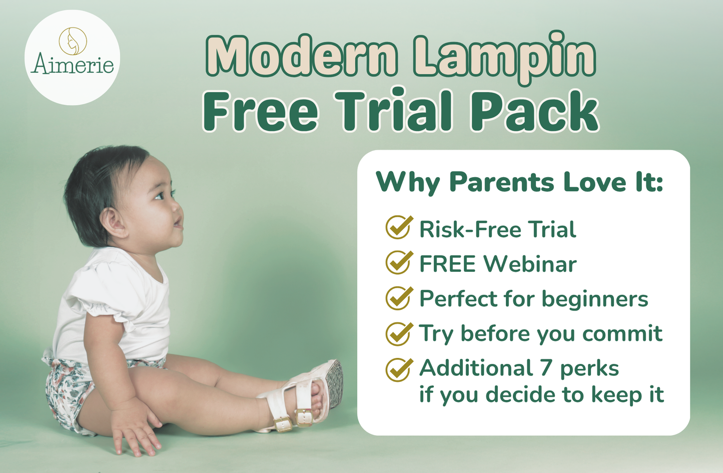 Aimerie Modern Lampin Free Trial Pack