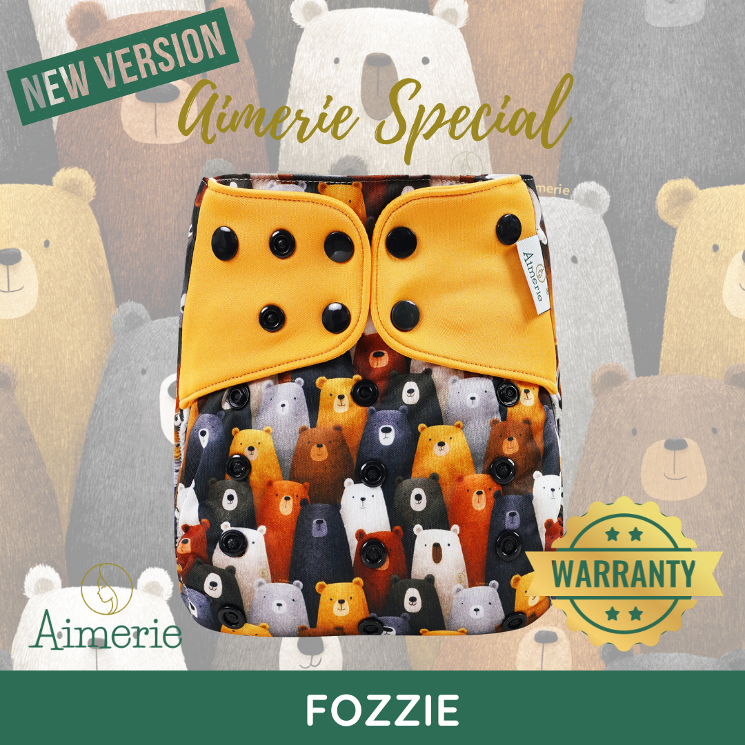 Aimerie Presko Time Cloth Diaper Special Modern Lampin 3D Gussets