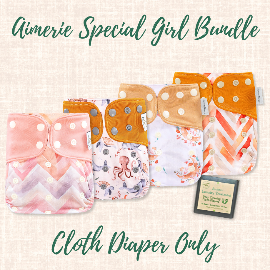Newborn Bundle Aimerie Special Cloth Diapers With Inserts