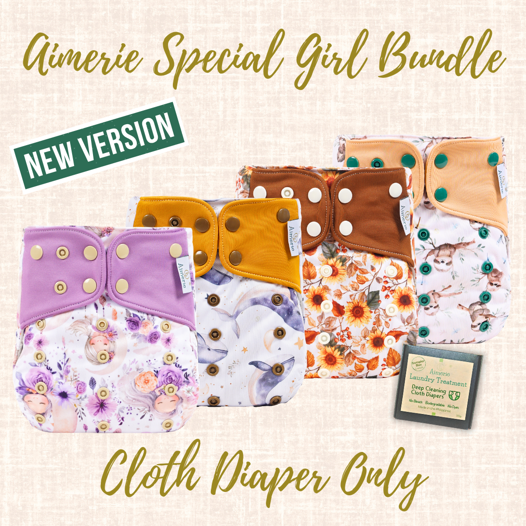 Newborn Bundle Aimerie Special Cloth Diapers With Inserts