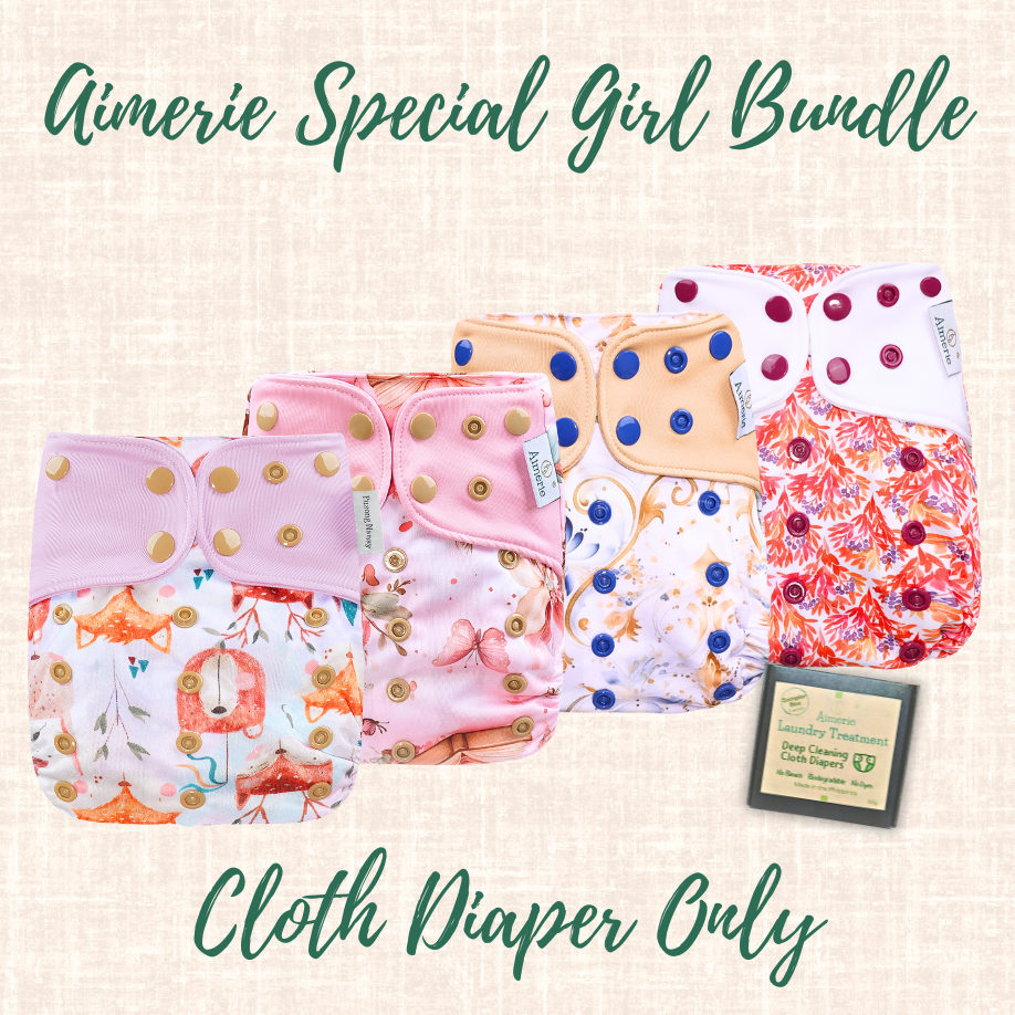 Newborn Bundle Aimerie Special Cloth Diapers With Inserts