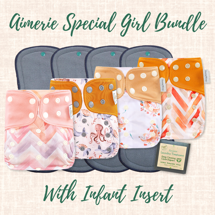 Infant Bundle Aimerie Special Cloth Diapers With Inserts