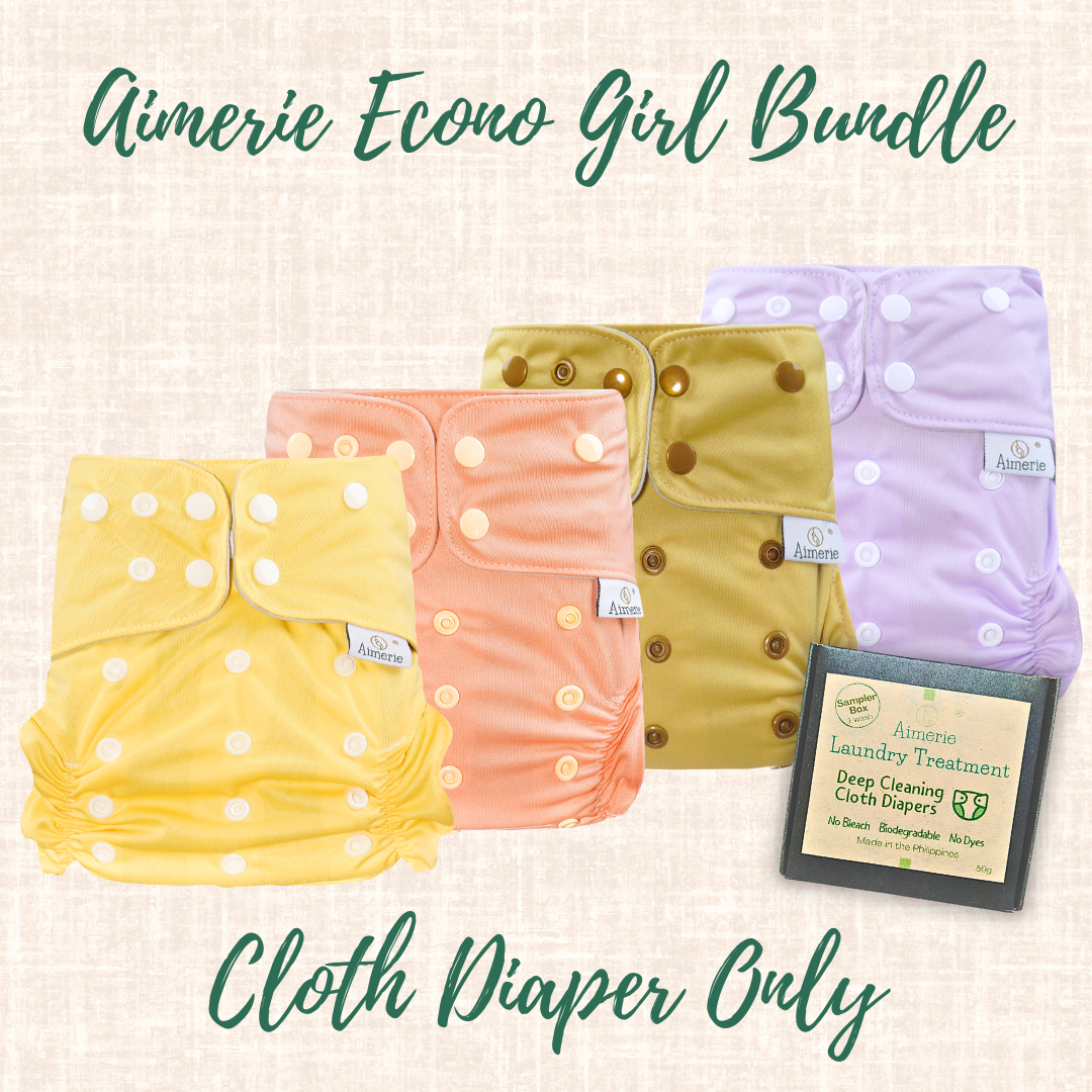 Newborn Bundle Aimerie Econo Cloth Diapers With Inserts