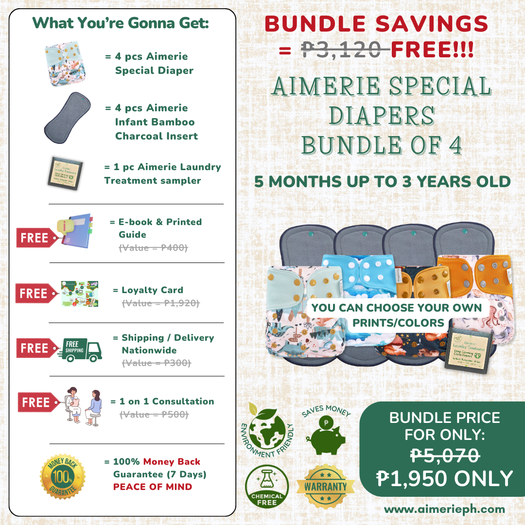 Aimerie Diaper Bundle of 4