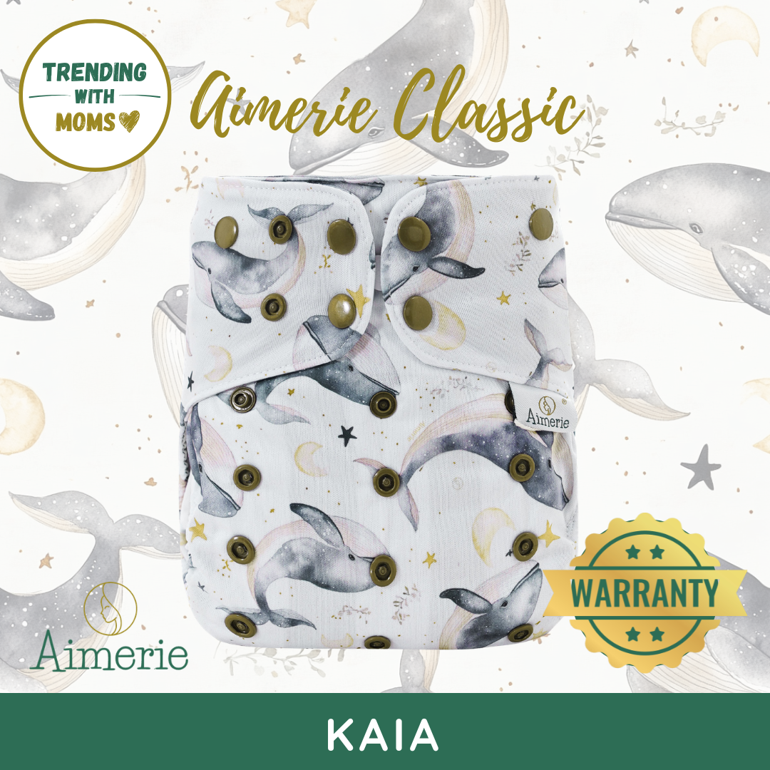 Aimerie Classic Diaper Covers Wipeable and Reusable