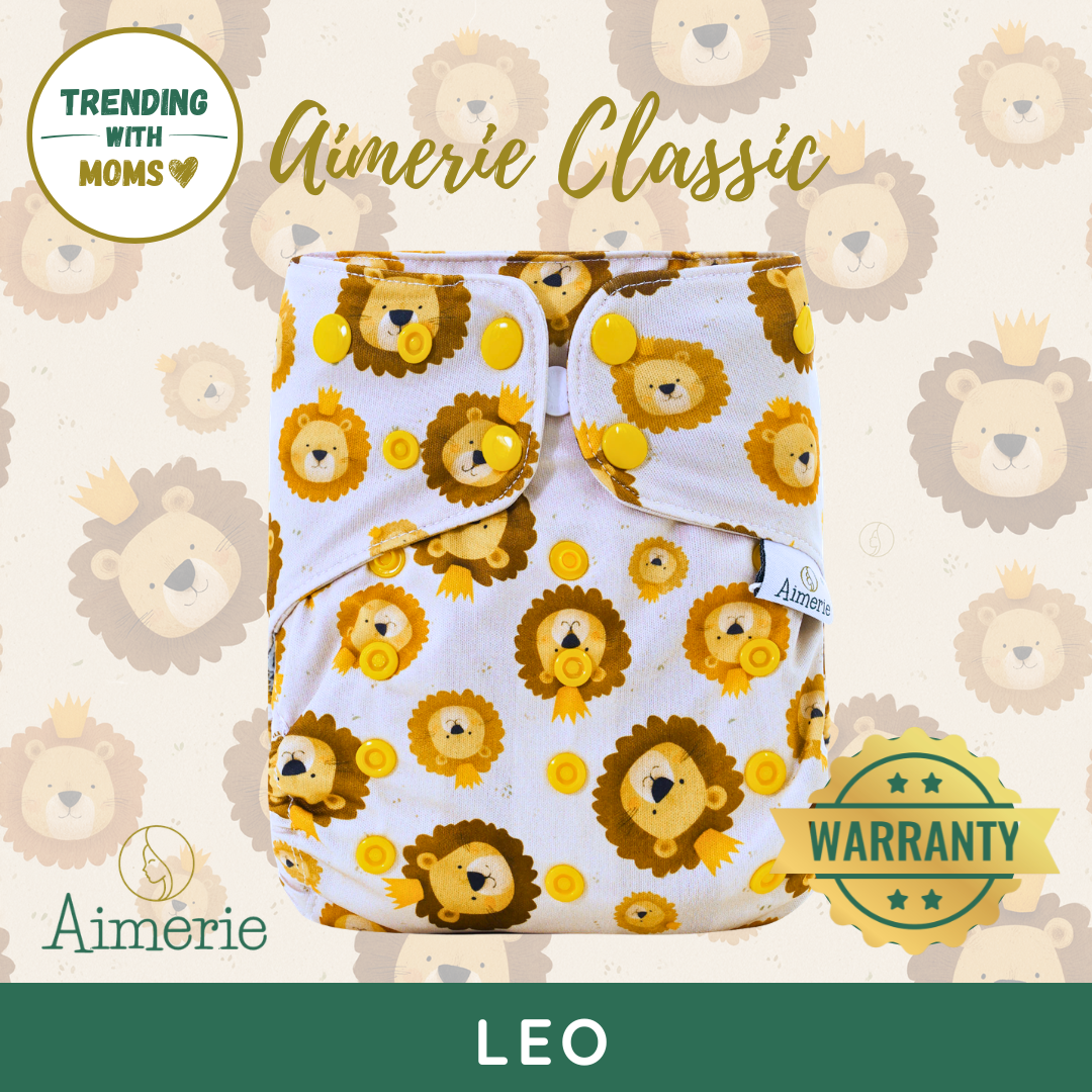 Aimerie Presko Time Cloth Diaper Special Modern Lampin 3D Gussets