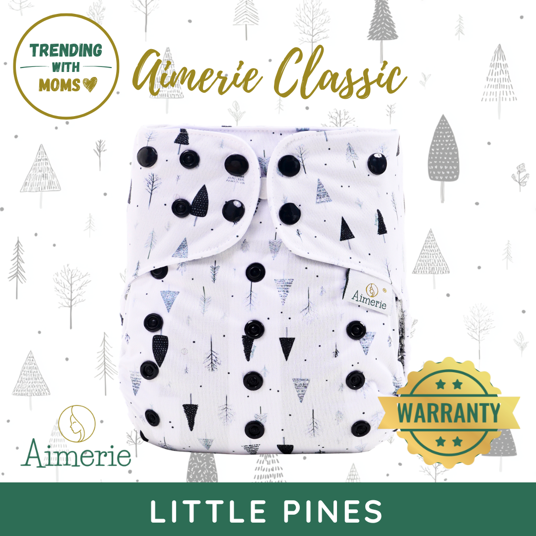 Aimerie Classic Diaper Covers Wipeable and Reusable
