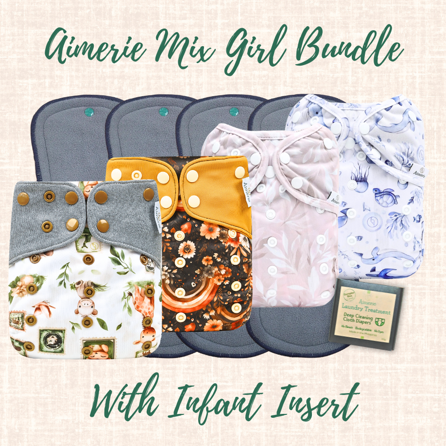 Infant Mixed Bundle Aimerie Cloth Diapers Classic and Special