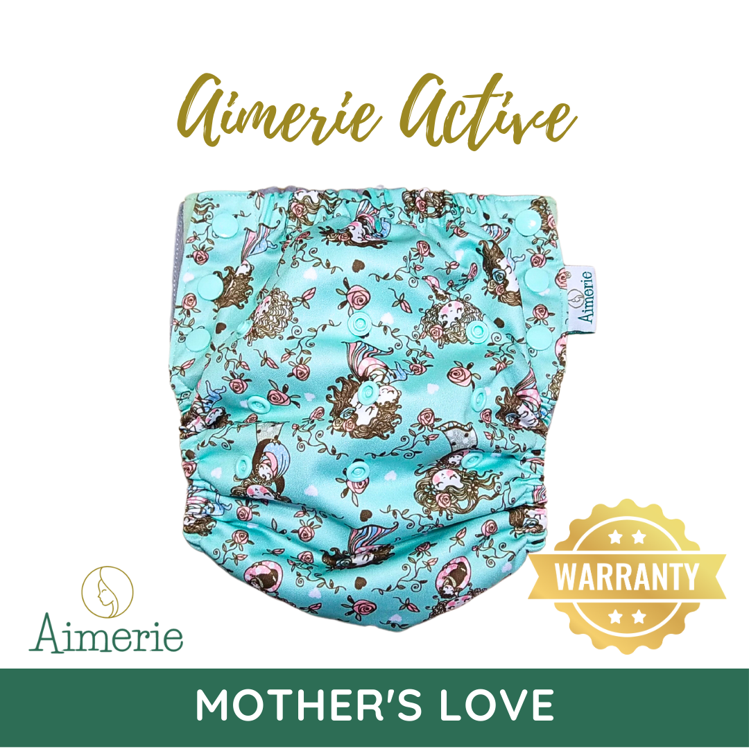 Big Aimerie Active Pocket Pull-Up Diapers Pants AWJ Inner Cloth