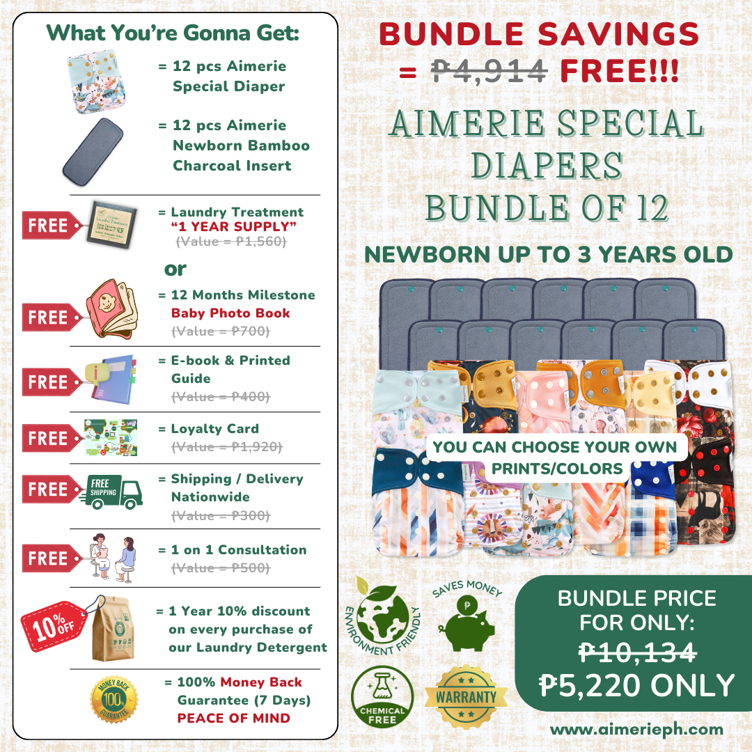 Aimerie Diaper Bundle of 12