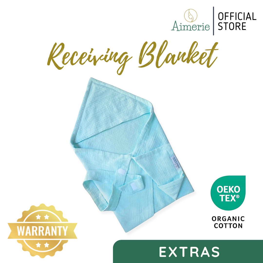 Aimerie Receiving Blanket With Hood