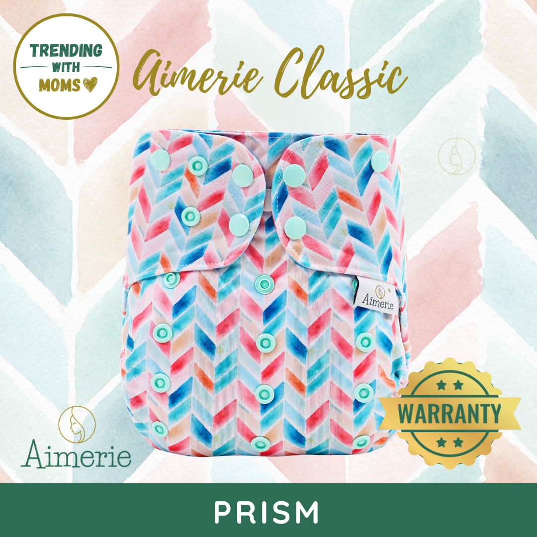 Aimerie Classic Diaper Covers Wipeable and Reusable