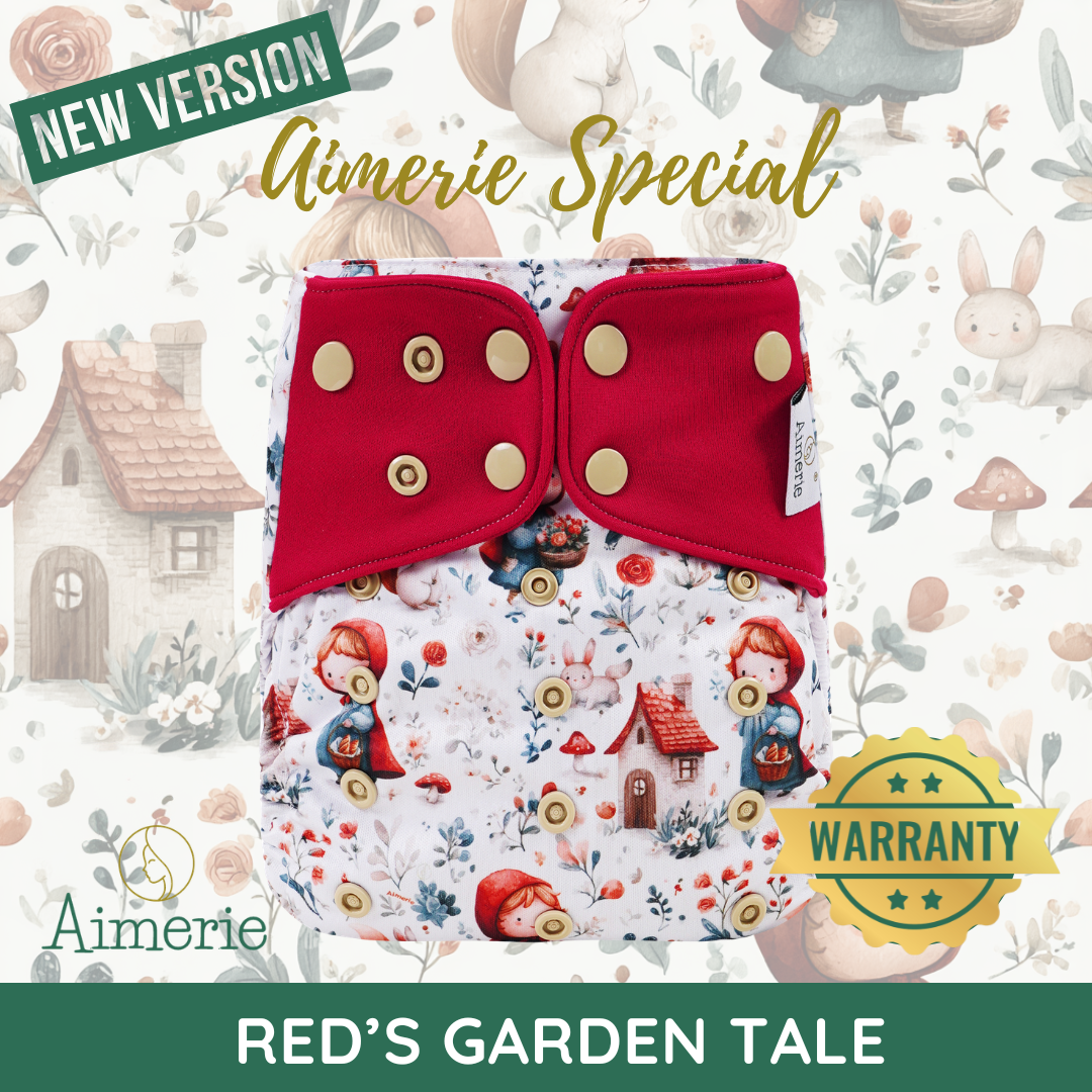 Aimerie Presko Time Cloth Diaper Special Modern Lampin 3D Gussets