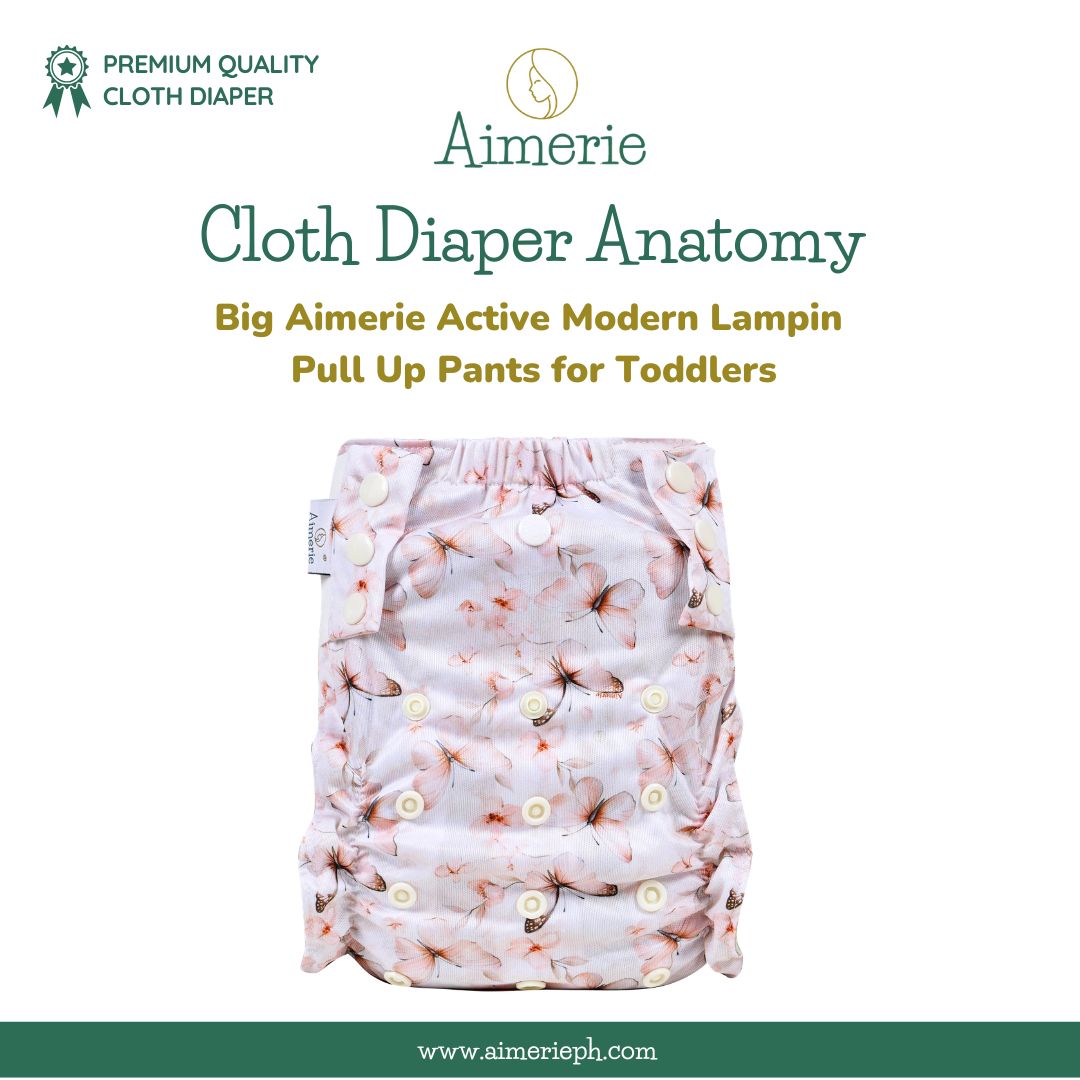 Big Aimerie Active Modern Lampin Pull Up Pants for Toddlers