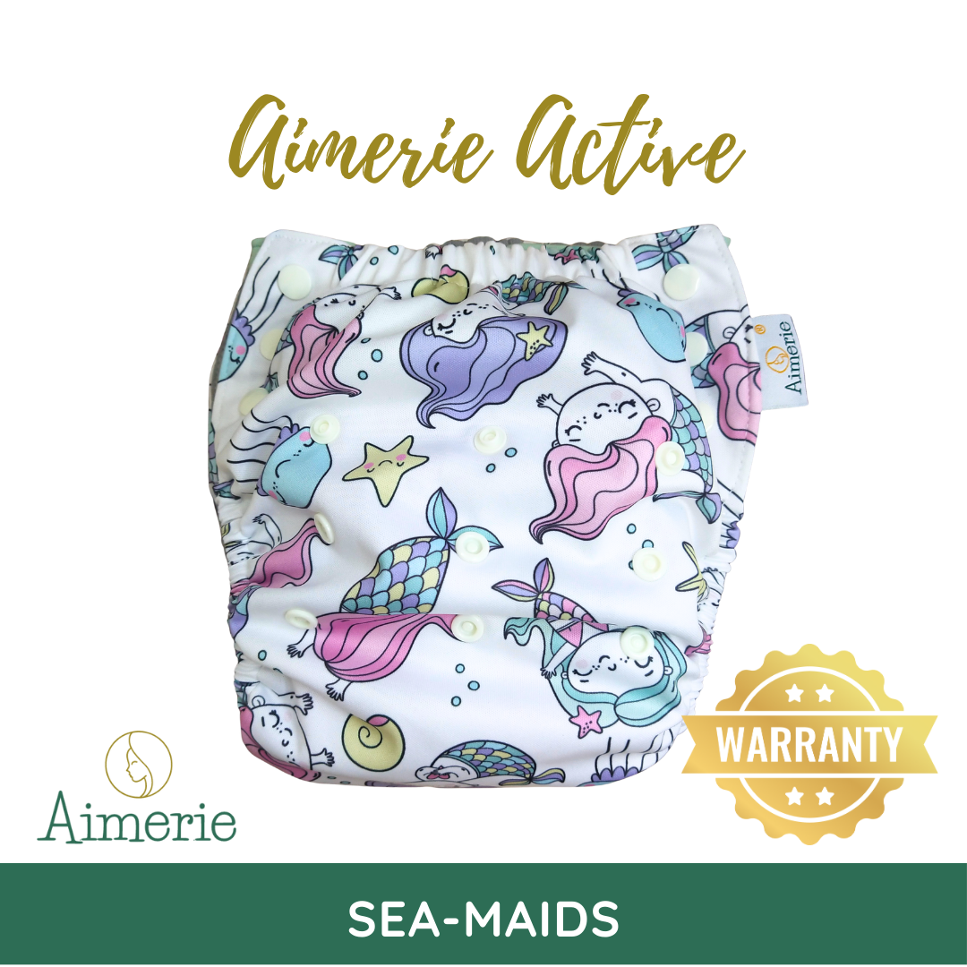 Big Aimerie Active Pocket Pull-Up Diapers Pants AWJ Inner Cloth