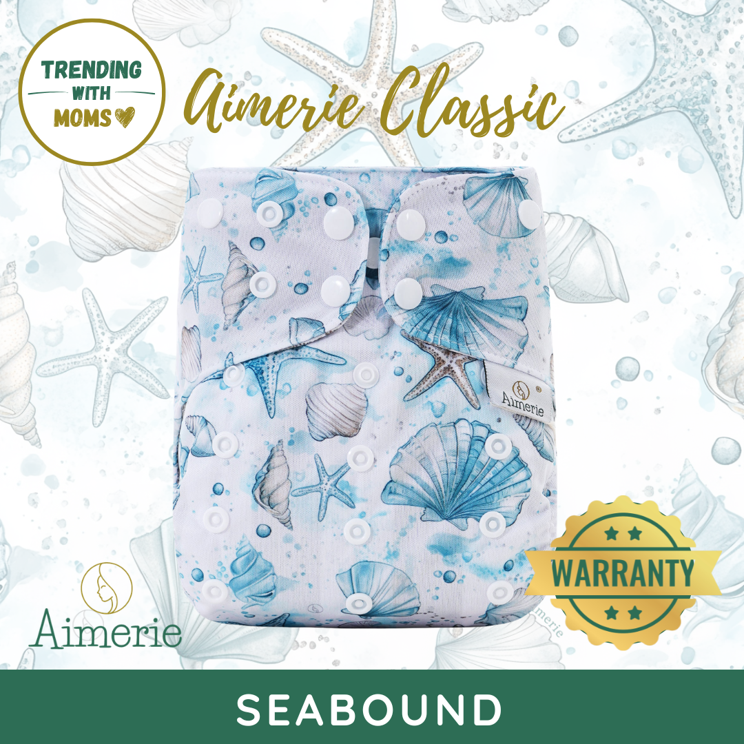 Aimerie Classic Diaper Covers Wipeable and Reusable