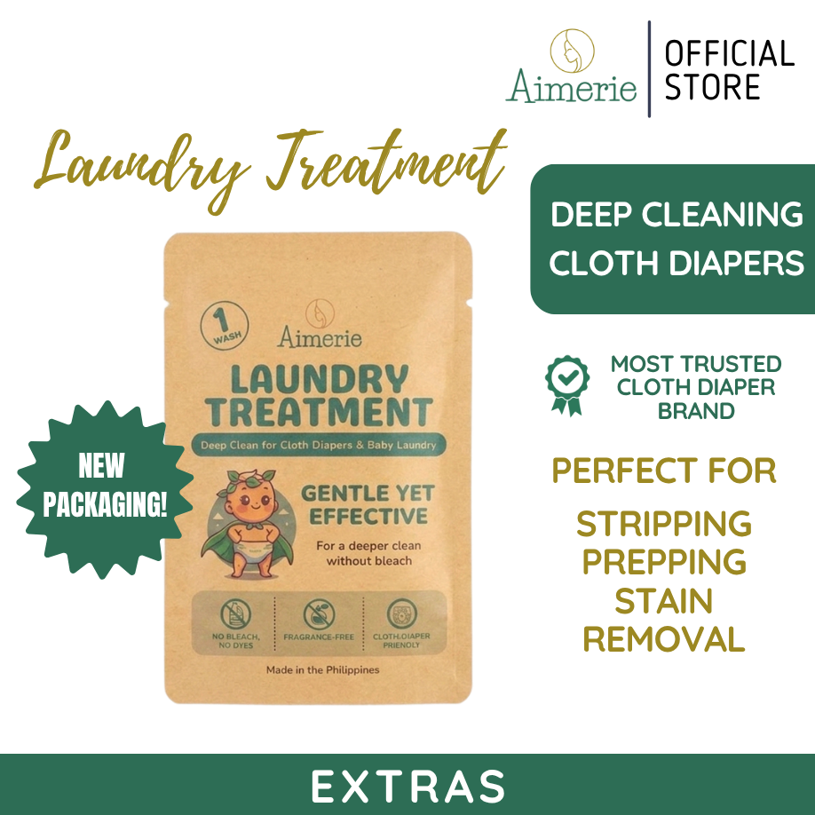 Aimerie Laundry Treatment for Deep Cleaning Cloth Diapers (Full Pack)